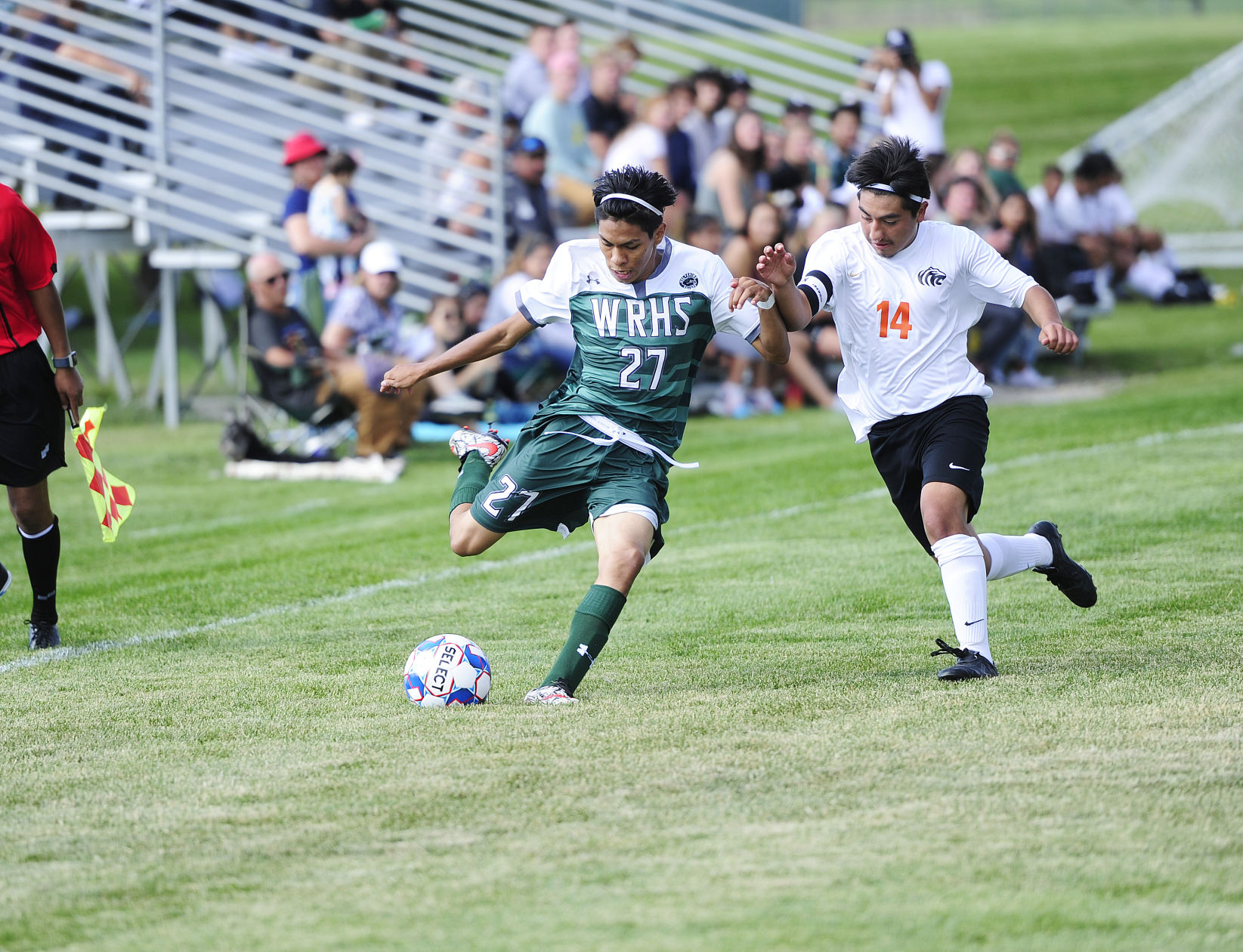 Wood River junior forward Bryan Ramirez